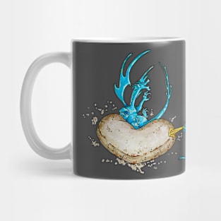 Lemon Doughnut Dragons Mug